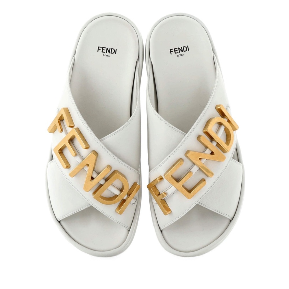 Fendi Fendigraphy Slide Sandals